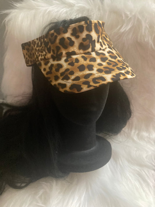 Leopard Cheetah Visor