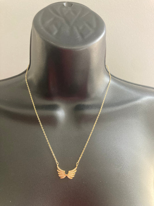 Golden Wings Necklace